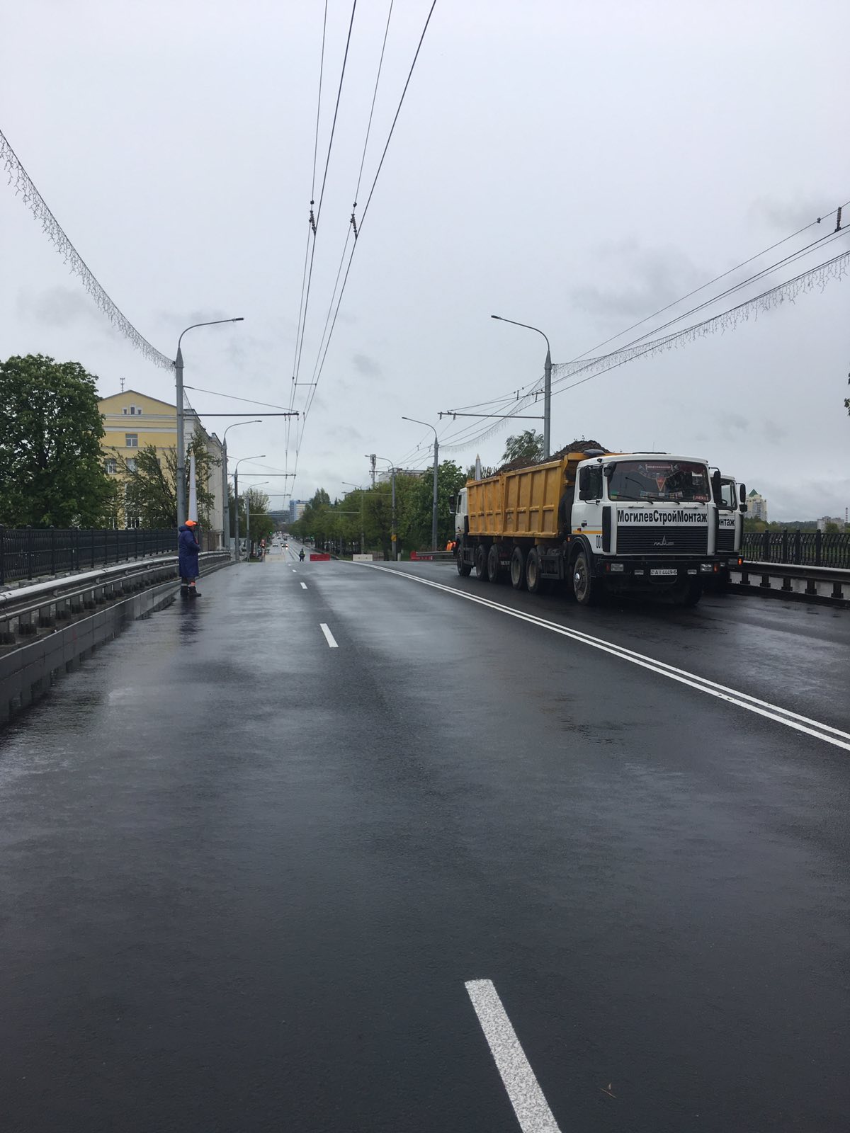 Испытания путепровода по ул. Первомайская